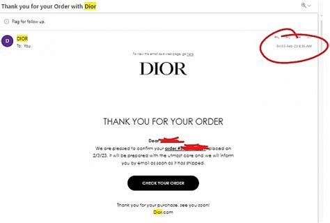 dior online orders very slow|Dior ordering via fedex.